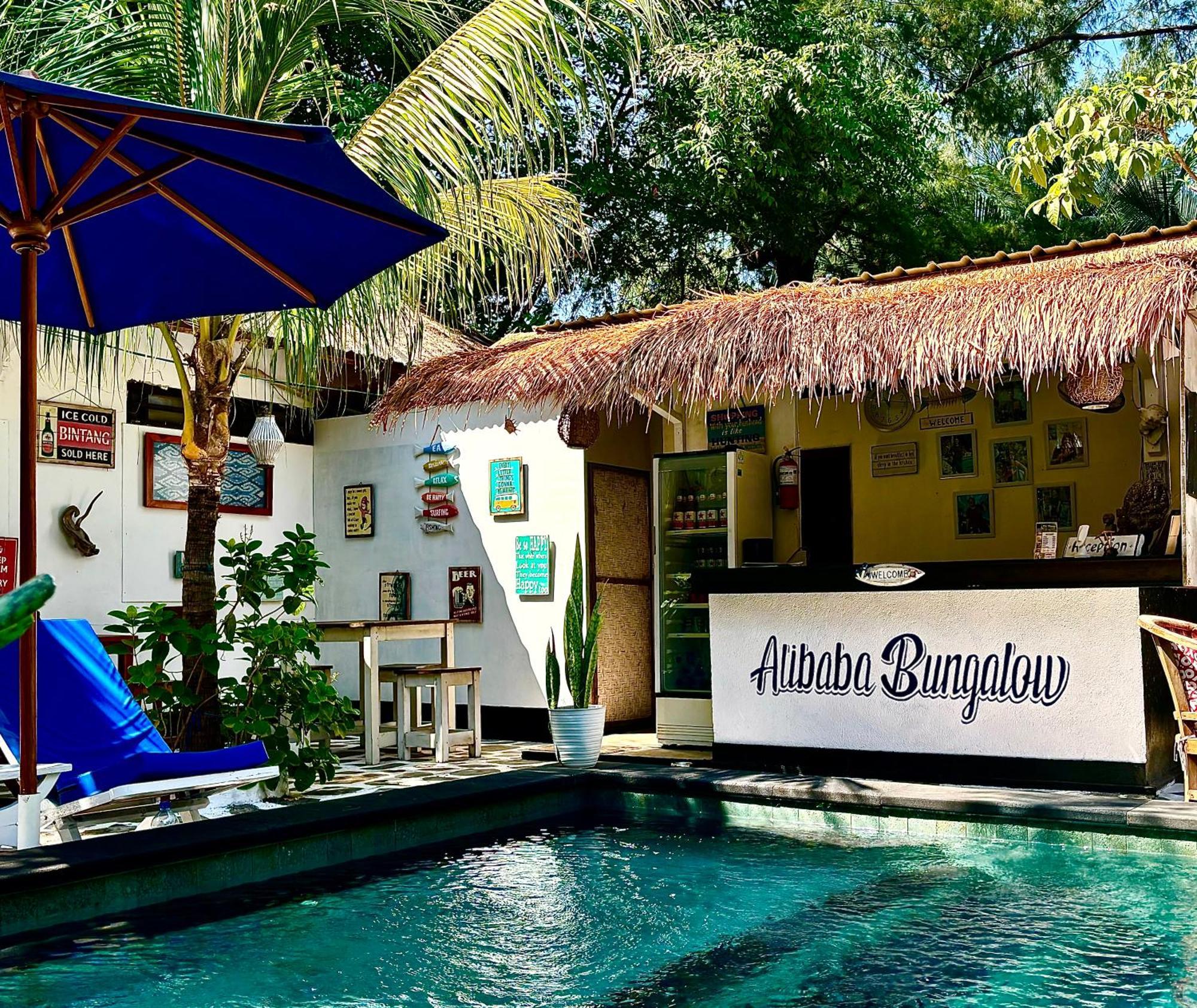 Alibaba Bungalows Гили Еър Екстериор снимка